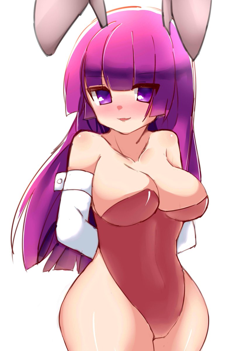 ウサ耳最後2分でやったから超雑
#深夜の真剣お絵描き60分一本勝負 