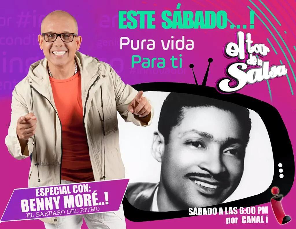 <a href="/CaracasenSalsa/">Orq Ccs en su Salsa</a> Hoy 6 pm programa de colección en el Tour de la Salsa con Benny More por <a href="/canal_i/">Canal i</a> . Seguimos en Salsa