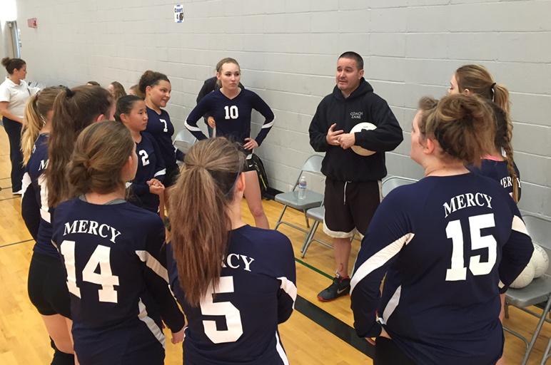 MHSGoBigBlue's tweet image. It's game day! JVVB plots their strategy against Shasta HS for game one. #passsetkill