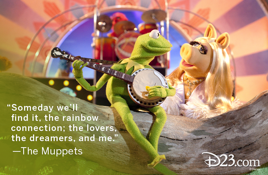 RT if you hope Miss Piggy and Kermit find their rainbow connection! 