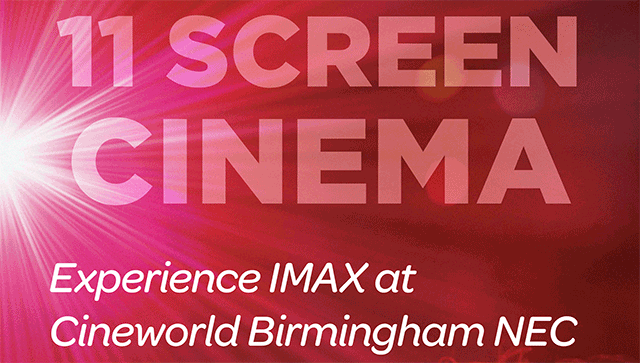cineworld's tweet photo. ICYMI: Here come the screens! Get all the info on our latest opening >> http://t.co/d2cSoHir66 #CineworldNEC http://t.co/7f3qJFUd3A