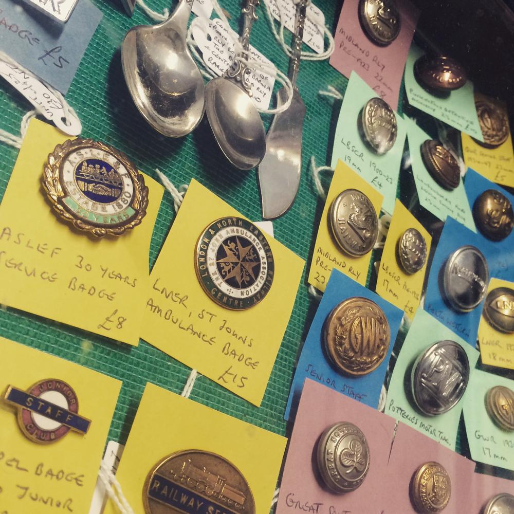 We have everything a railwayana collector could want! From buttons to badges to signs to cutlery, we have it all!