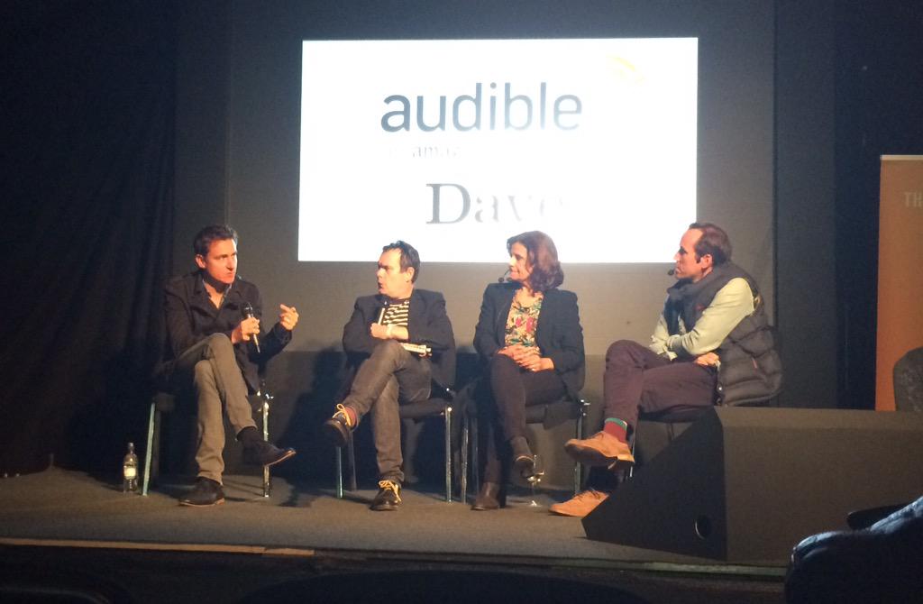 KoThames's tweet photo. Ben Miller, Rebecca Front, Kevin Eldon, Arnold Widdowson talk @Crackanory @RadioTimesFest http://t.co/eZYw7y4WIi