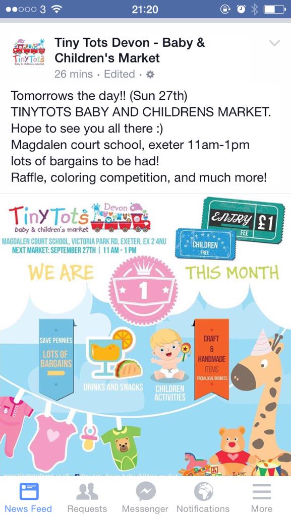 yogaforchild's tweet image. Tomorrow we are at Tiny Tots market at 11-1pm @tiny_devon. Look forward to seeing you there : )