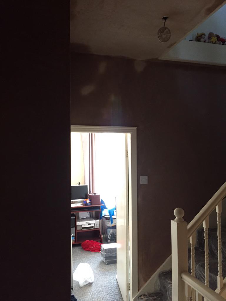 djmurrayplaster's tweet photo. Hall stair and landing http://t.co/K9fZ9ZCN7T