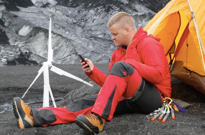 Greenpeace's tweet image. Wow, we’re blown away: The portable #wind turbine is here! grnpc.org/Ig2Tk