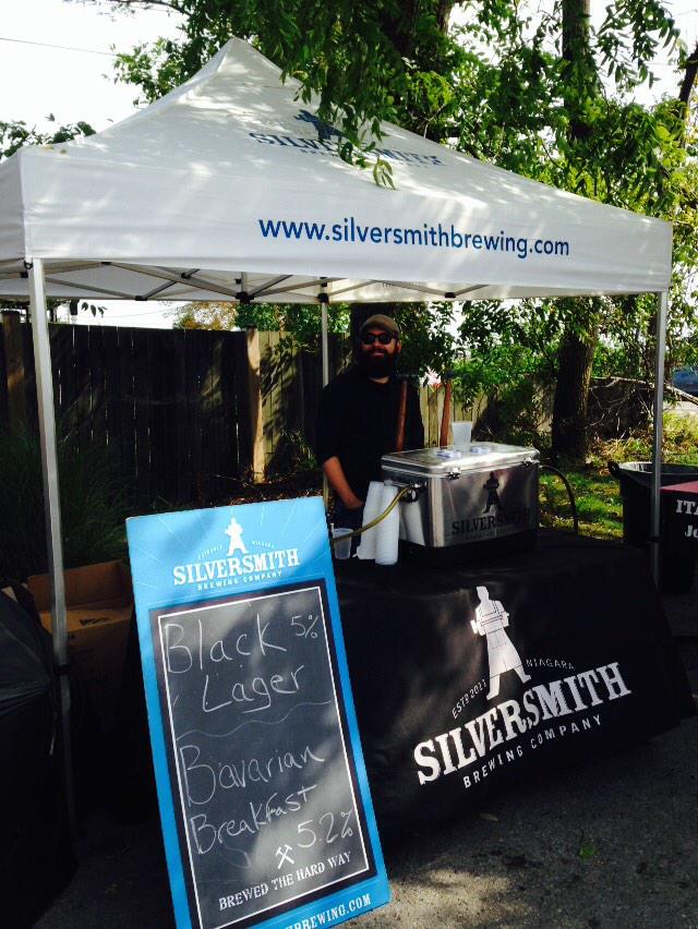 Konzelmann's tweet photo. Wine and @SilversmithBrew will be available ALL DAY 
#WINEFEST2015 (cash only) http://t.co/chTYJyss4n