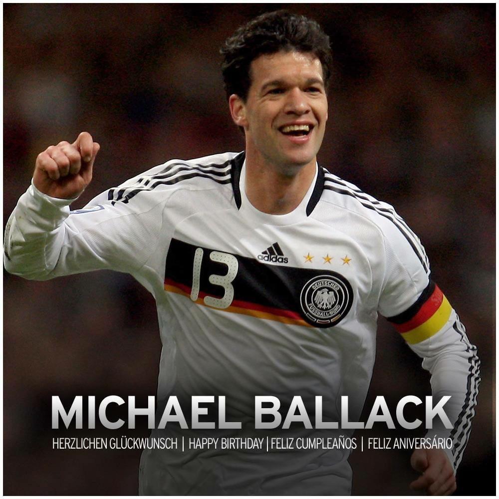 Happy Birthday to this German Legend, Michael Ballack!!!    