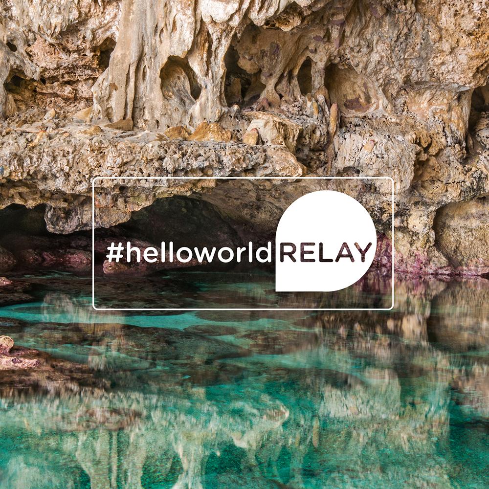 helloworldau's tweet photo. We're handing the #helloworldRELAY baton to @garry_norris in Samoa. Stay tuned to celebrate World Tourism Day http://t.co/AnOrre6RQV