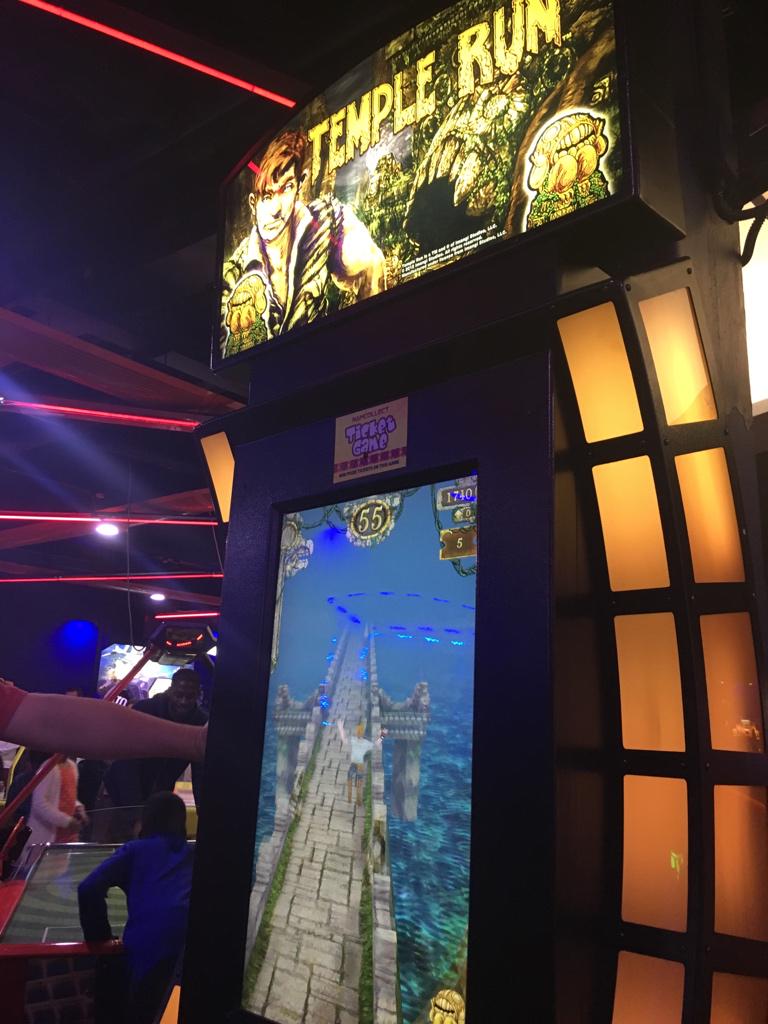 Temple Run 2 Arcade Ticket Game