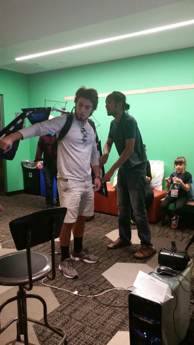 ChamplainEdu's tweet image. RT @andreaandrea_a: @ChamplainEdu @NickAntonucci3 #Icarus #occulusrift  #CCMopening