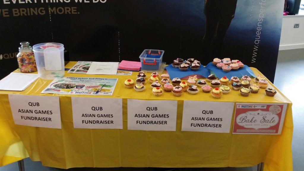 daynajost's tweet photo. @QueensUBelfast GAA Asian Games busy fundraising! Raffle tickets,baked goods at PEC/Freshers Fair #roadtoShanghai http://t.co/BZ3dcLDMRM