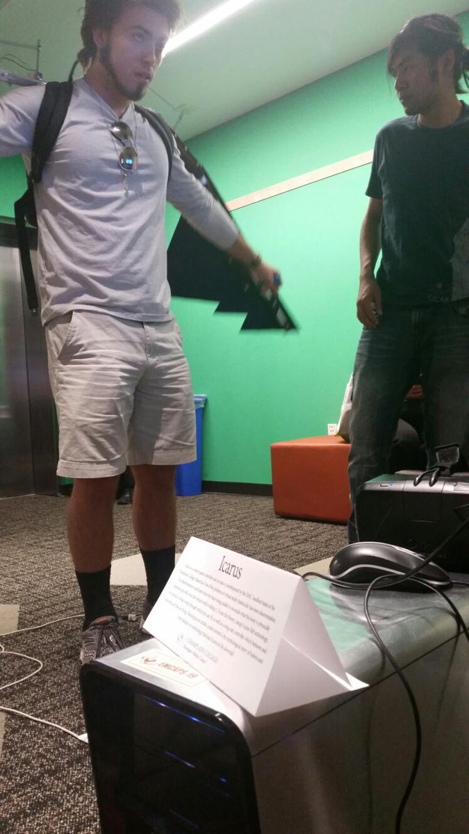 ChamplainEdu's tweet image. RT @andreaandrea_a: @ChamplainEdu @NickAntonucci3 #Icarus #occulusrift  #CCMopening