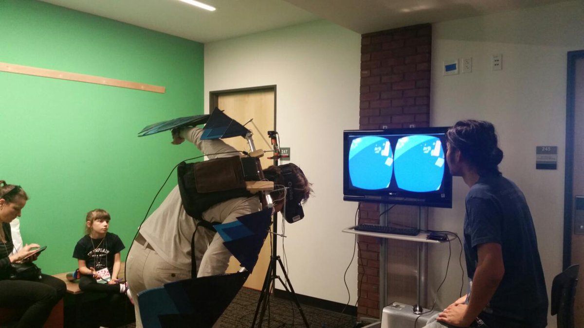 ChamplainEdu's tweet image. RT @andreaandrea_a: @ChamplainEdu @NickAntonucci3 #Icarus #occulusrift  #CCMopening