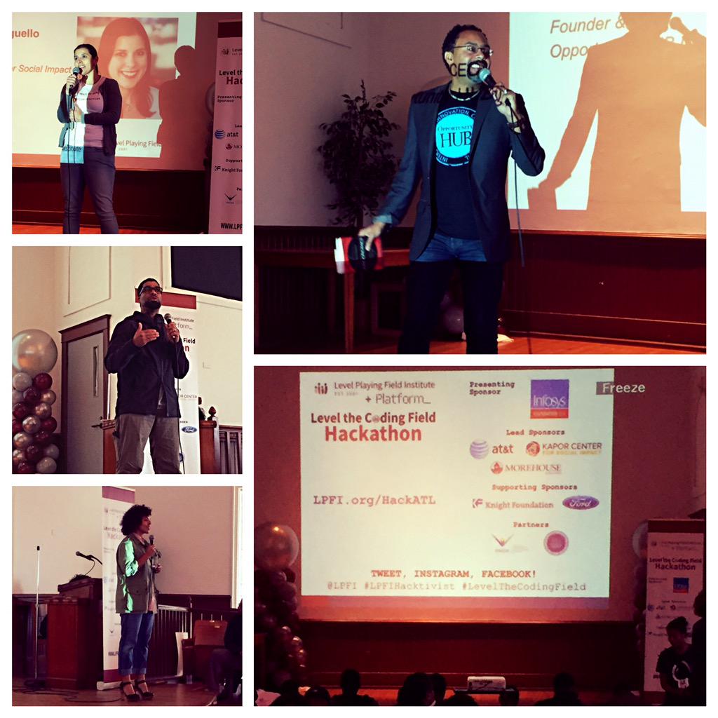 SMASHprogram's tweet image. So many great speakers &amp;amp; words of wisdom to kick off our #levelthecodingfield #hackathon in Atlanta #LPFIHacktivist