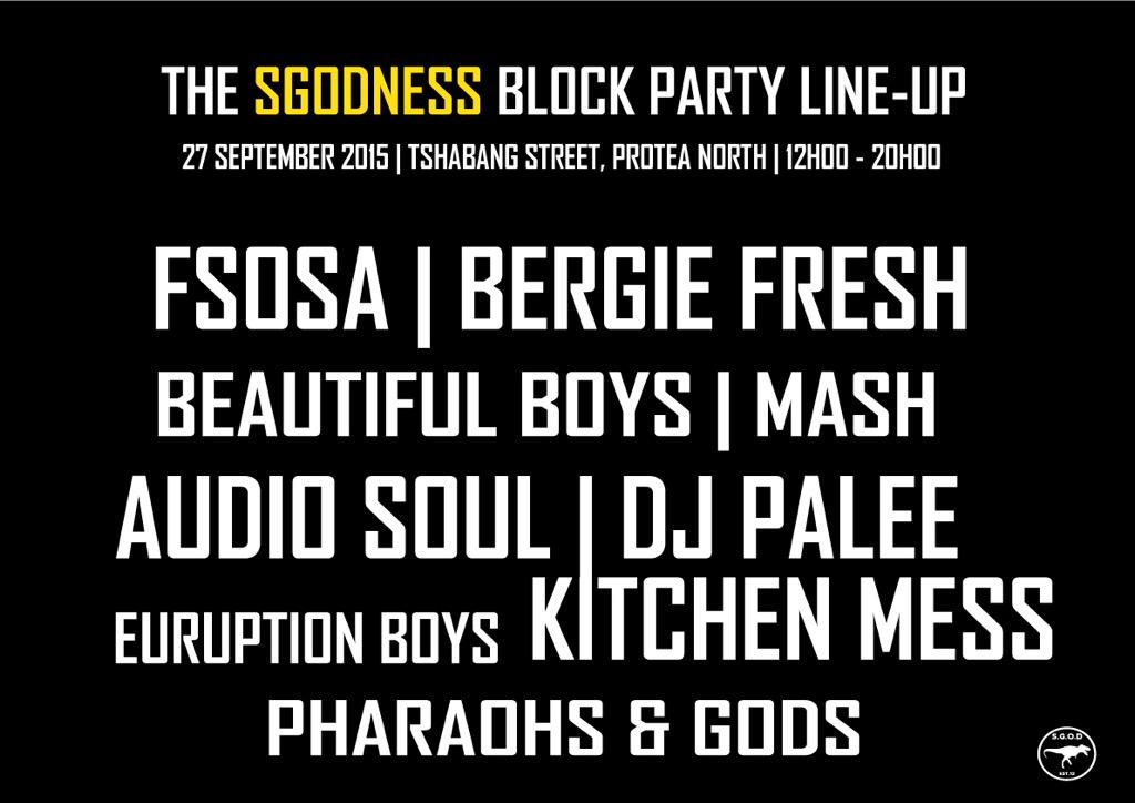 mason_god's tweet photo. "@SGOD_ZA: @FSXSV @BergieFreshest @mashx_ @pharaohsngods @Eruption_Boys @wanda_pronto #thesgodness2015🇿🇦 http://t.co/PTDumhABT5" LIT!