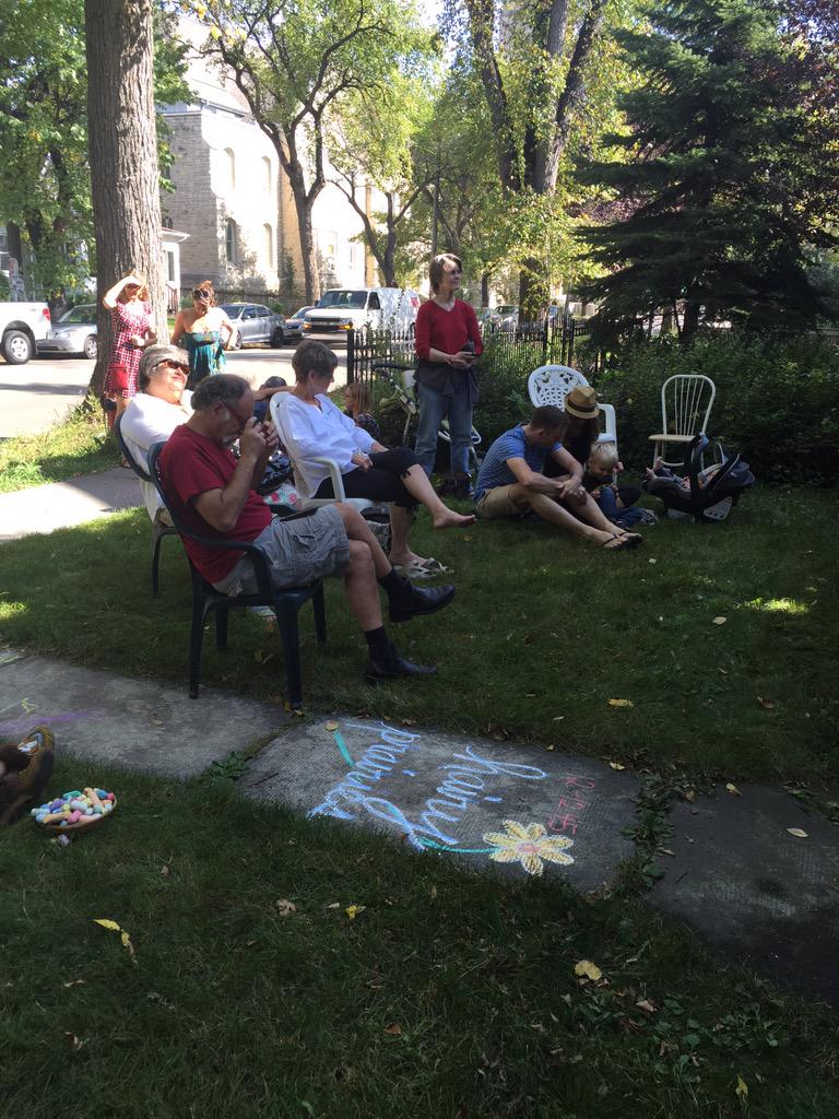 PegCityPorch's tweet photo. Porchfest is for everyone who enjoys Winnipeg music. That's you! #mbculturedays #pcpf2015 http://t.co/PPyEoSYtns