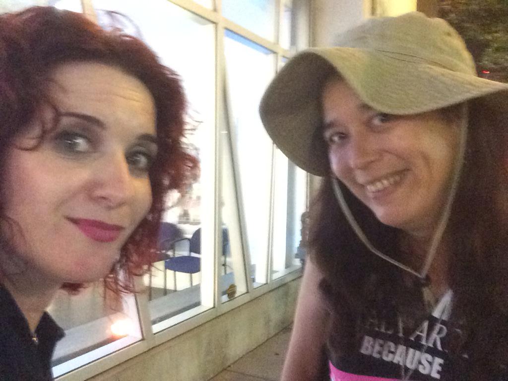WomenNMedia's tweet photo. Always a pleasure to see @Pippsta of @EtheriaFN. #FastTimesFriday was totally awesome! http://t.co/VNUujYE9ei