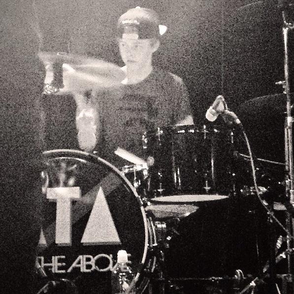 ATAAbovers's tweet photo. Happy Birthday to @TheTideNate! will never forget when he rocked out as @BandAllTheAbove drummer! #happybirthdaynate http://t.co/bYdkKi158k