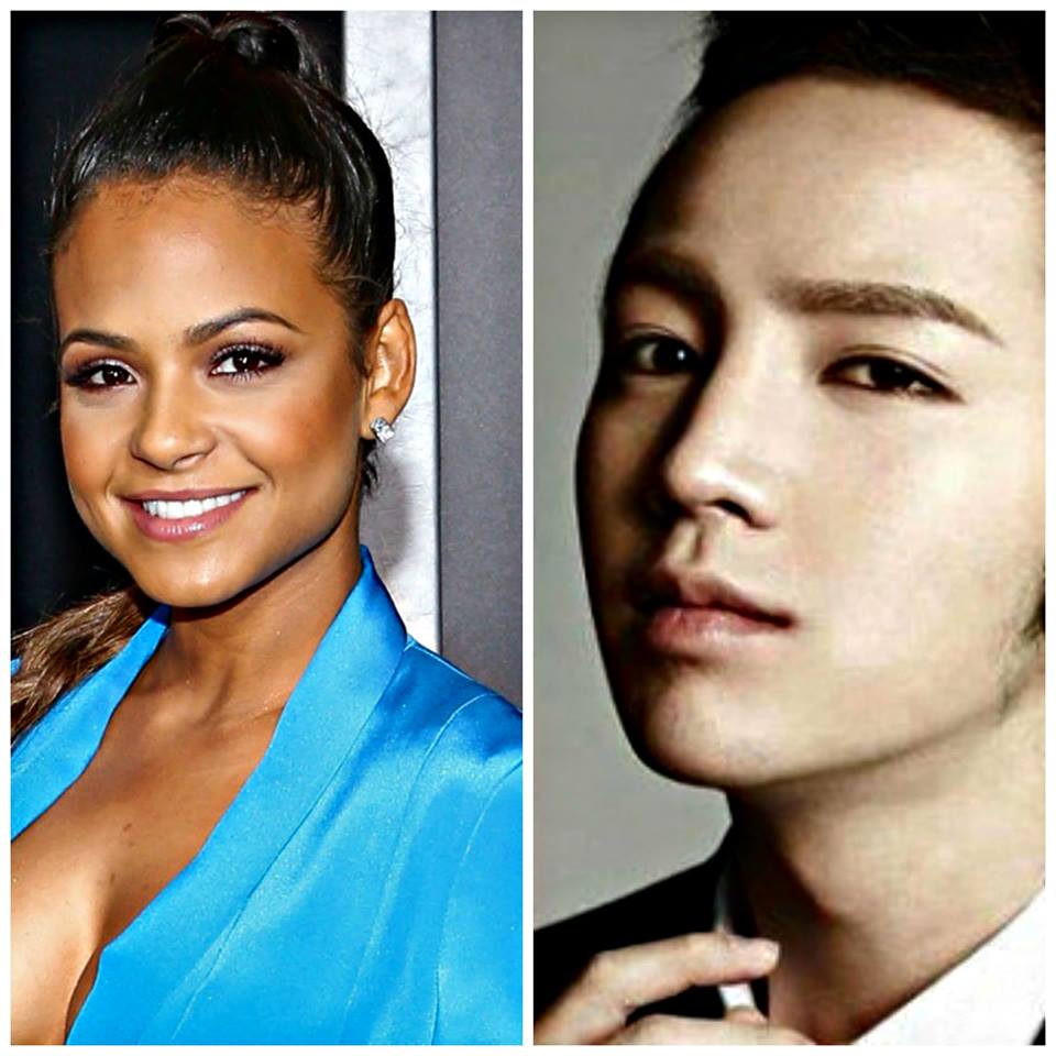   wishes Christina Milian and Jang Geun Suk, a very happy birthday  