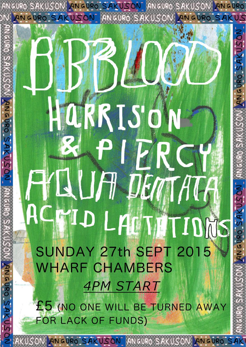 theTermiteClub's tweet photo. Near #Leeds? Don’t miss #TermiteClub sponsored @Angurosakuson99 event http://t.co/C4hzBVUzxU 27 Sept. Wharf Chambers http://t.co/Zn60aH2Rsa
