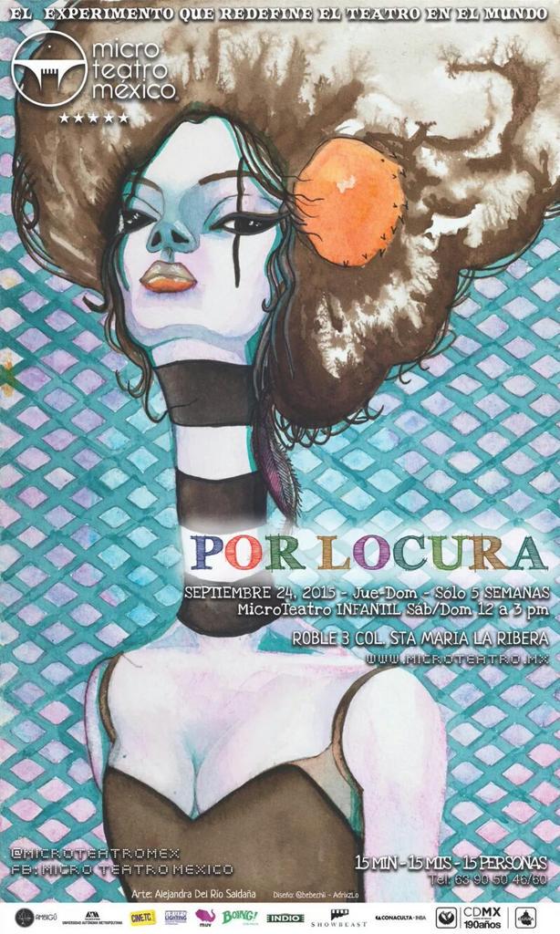 MicroTeatroMex's tweet image. Oficialmente fue 1era función de temporada #infantil 
Funciones hoy 12:30/1/1:30/2/2:30 ven en familia a disfrutar!