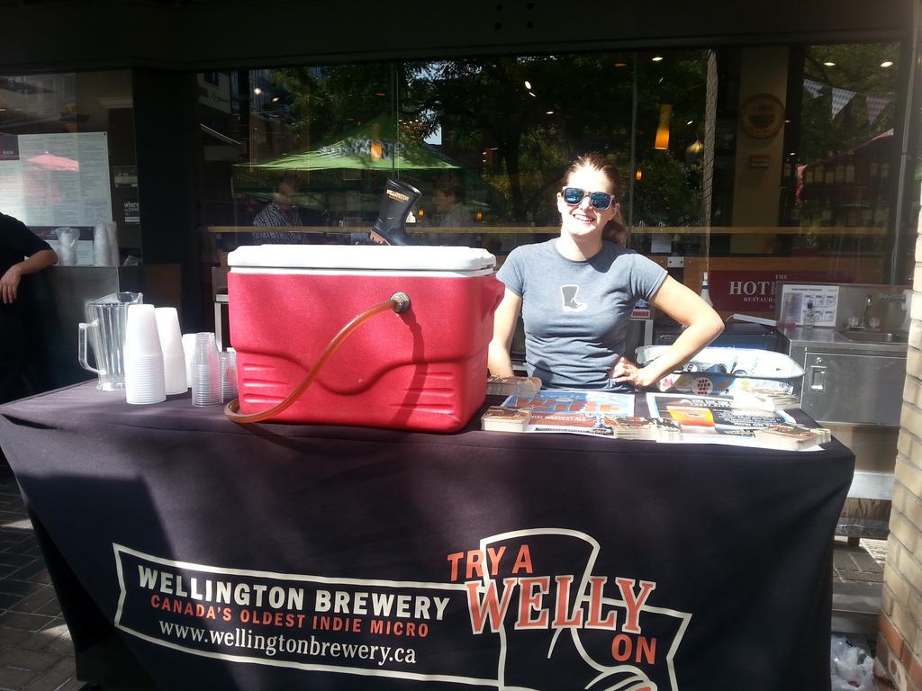 HOTHOUSETO's tweet image. @WellingtonBrew #tryawellyon featuring #arkell &amp;amp; #freahoffthewire #drinkme #Oktoberfest