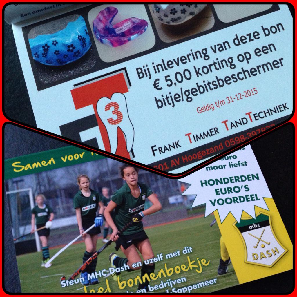 Franktimmer1's tweet photo. Mooi actie bij @MHCDash!
Voor €5,- vele honderden euro's korting. Met een bitje speel je al quitte! #hockey #bitje http://t.co/BU9IuzvVyd