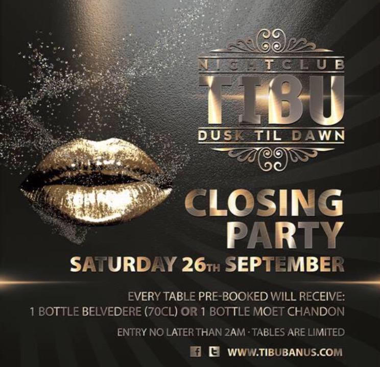 Surrey_Rocks's tweet photo. Tibu Summer Closing Party tonight #tibu #dusktilldawn #marbella #marbs #marbs2015 http://t.co/Y0lc2cli1s