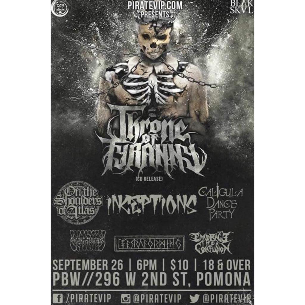 Inceptionskrew's tweet image. TONIGHT! Shoot through, gonna be lit!