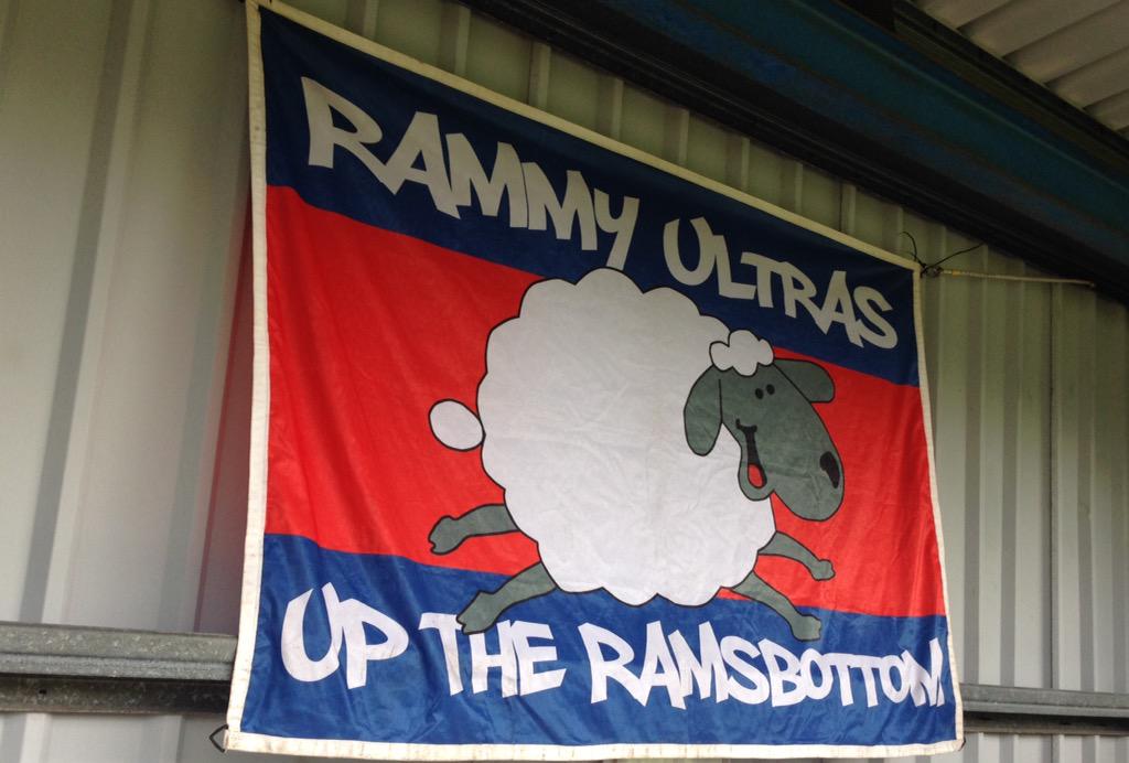 PJ_DFC's tweet photo. Great day out at @RamsbottomUtd Nice fans &amp; very welcoming! Good luck for the rest of the season! #Darlo #topflag http://t.co/3CIv92O63x