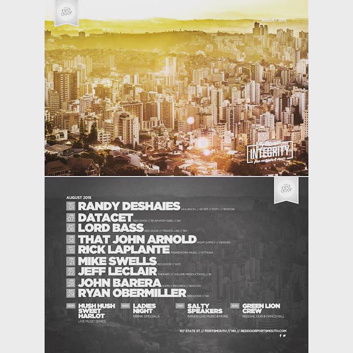 It's been a good summer! bringing in the fall we have Redsident DJ Ryan Obermiller holding it down #portsmouthnh