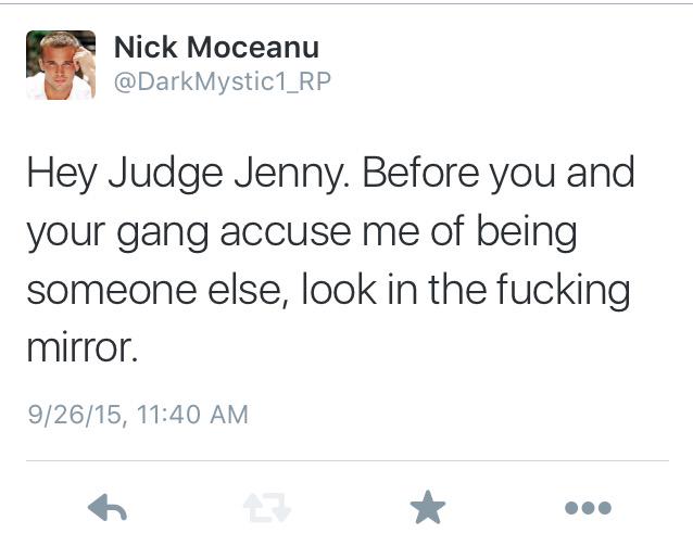 @DarkMystic1_RP  I don't know who or what you are talking about. I do not have a "Gang" Before you start pointing -