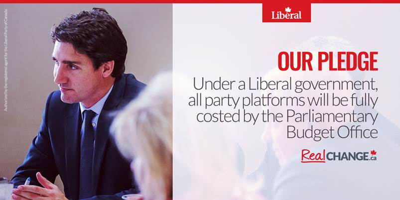 Political parties should be honest with Canadians about the numbers behind their promises. We'll make it mandatory.