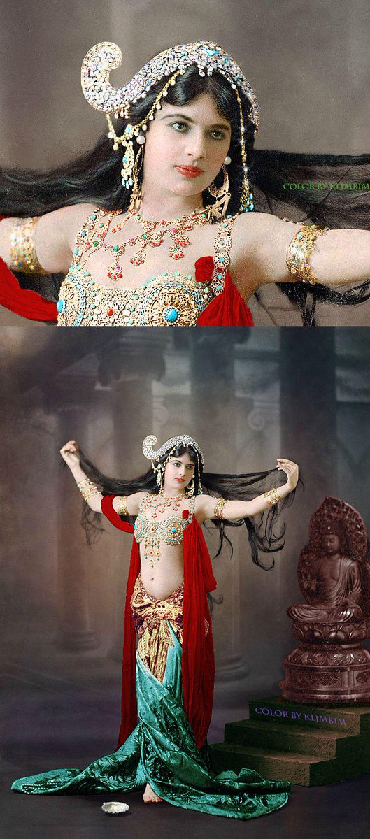 What Did Mata Hari Look Like  in 1906 