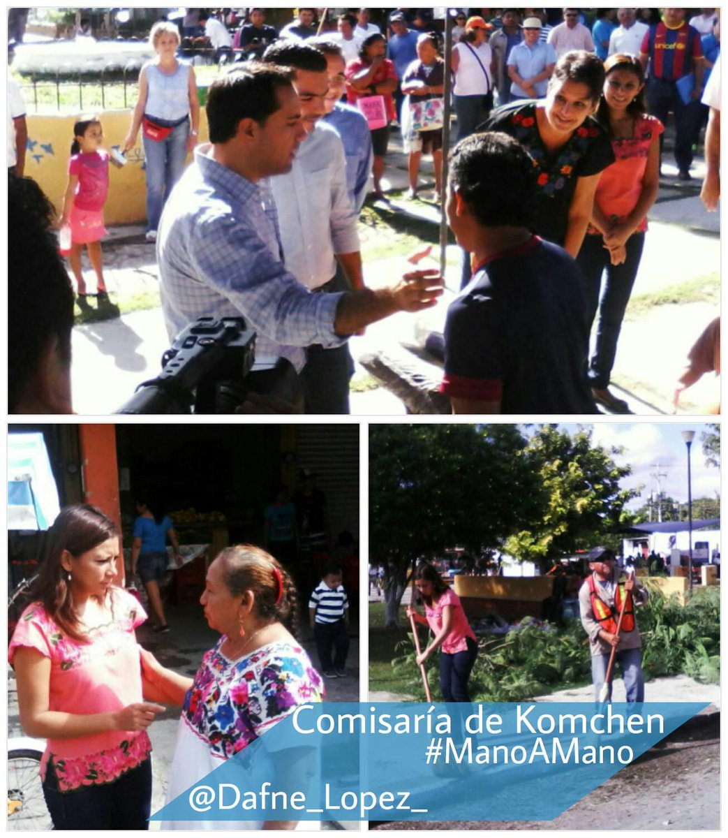 Dafne_Lopez_'s tweet photo. Aquí en la #Comisaría de #Komchen !!! 😊En el programa #ManoAMano acompañando al Alcalde @MauVila #MéridaCiudadBlanca http://t.co/CRgKMobjoI