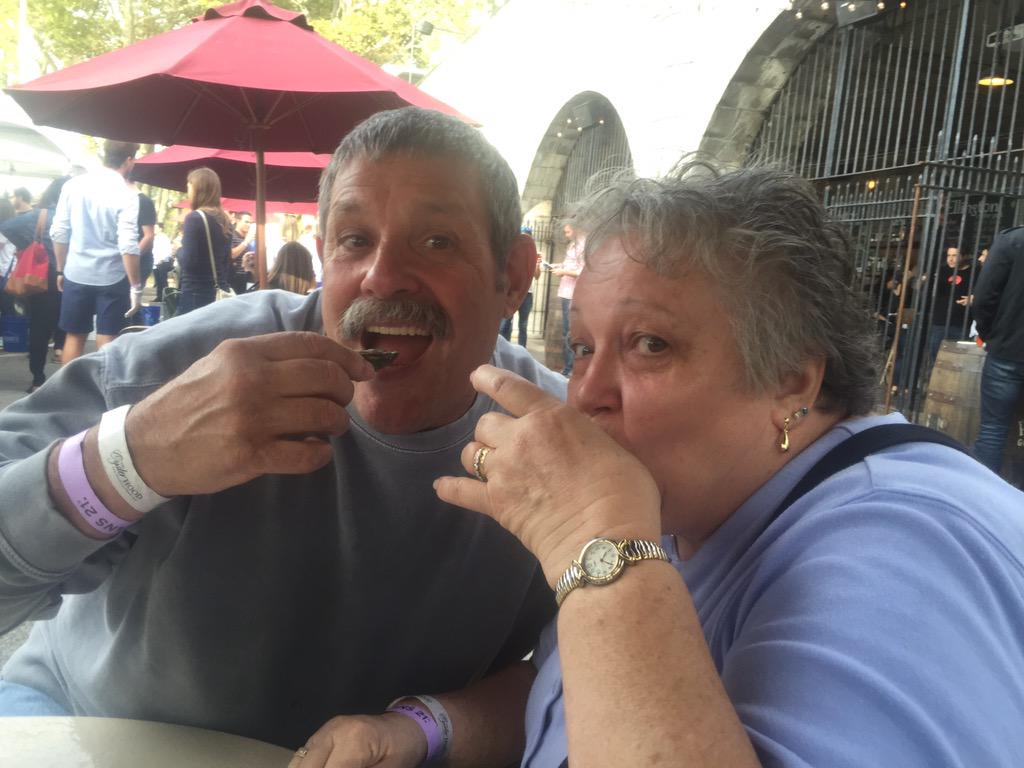 Loving Oysterberfest!! #oysterweek #oysterhood #oysterweek