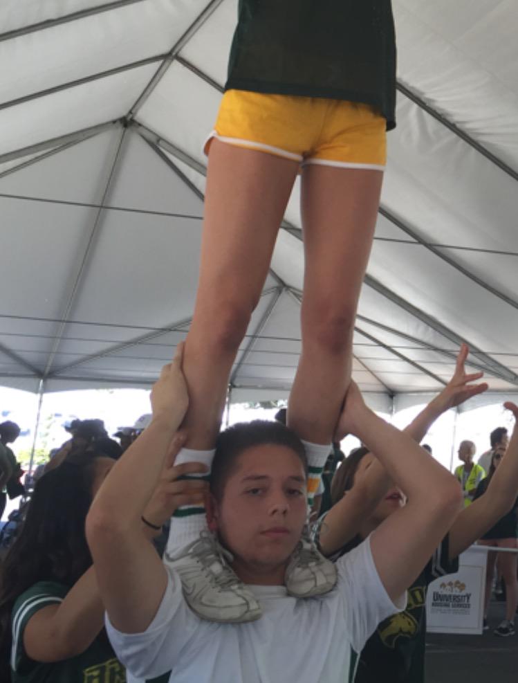 adihoz1010's tweet image. Join cheer they said, it will be fun they said๐ #cppcheer #LACF