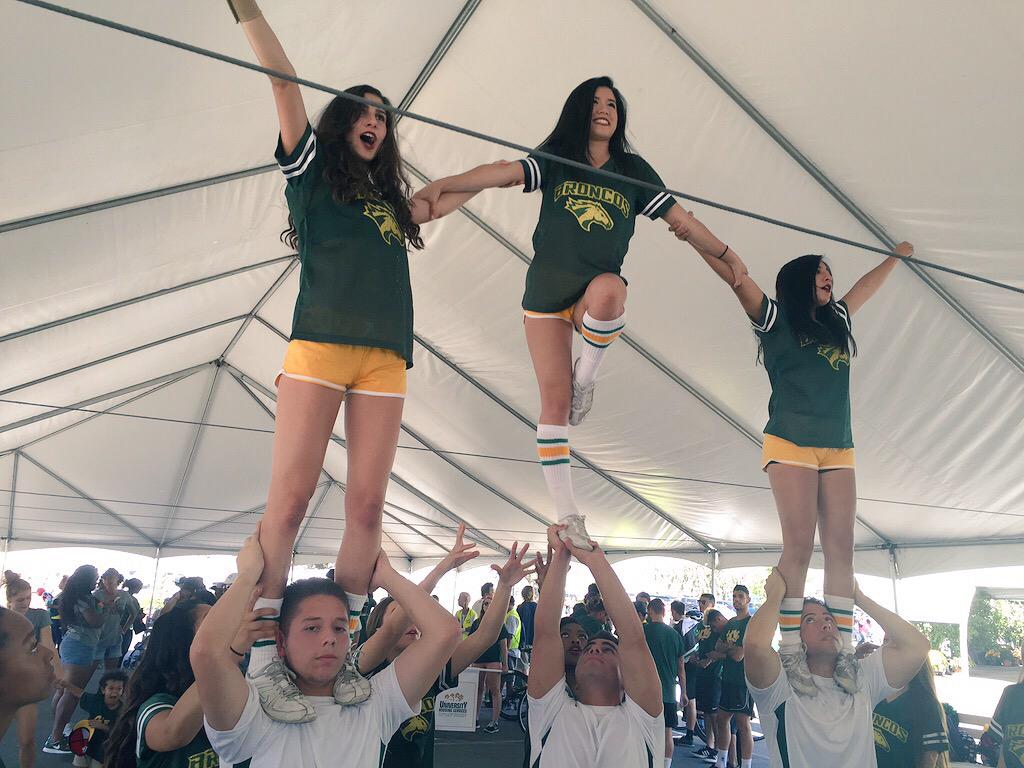 adihoz1010's tweet image. Join cheer they said, it will be fun they said๐ #cppcheer #LACF
