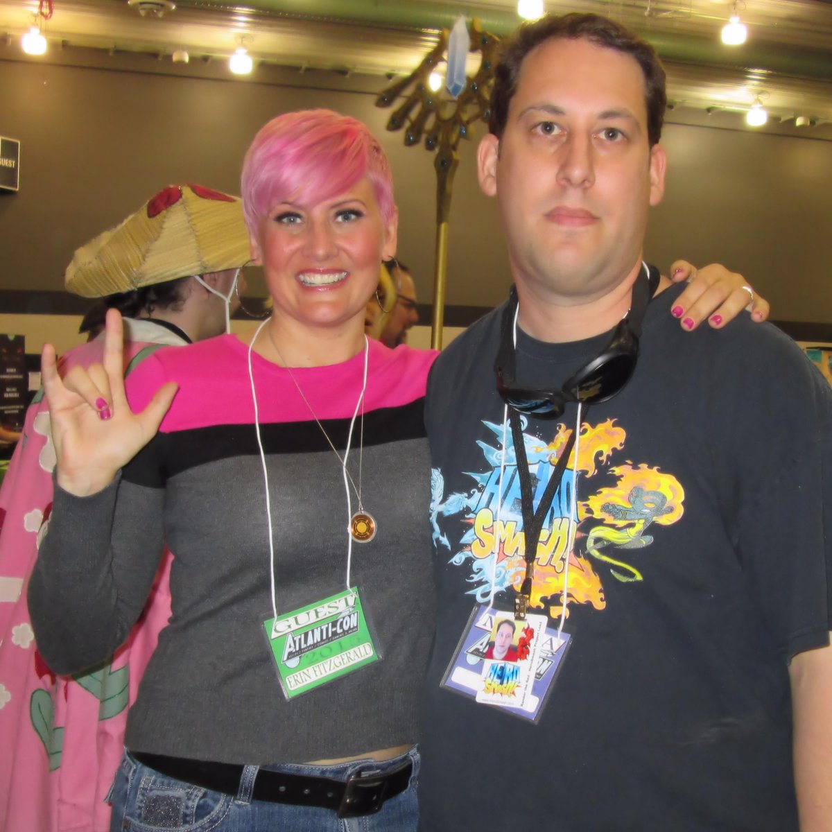 RandortheRed's tweet image. Meet @ErinFitzgerald today she is truely someone who loves their job :)