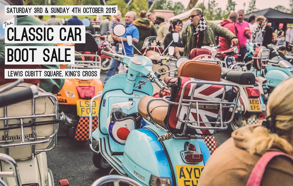 BluebeatGen's tweet image. classic car boot sale kings cross