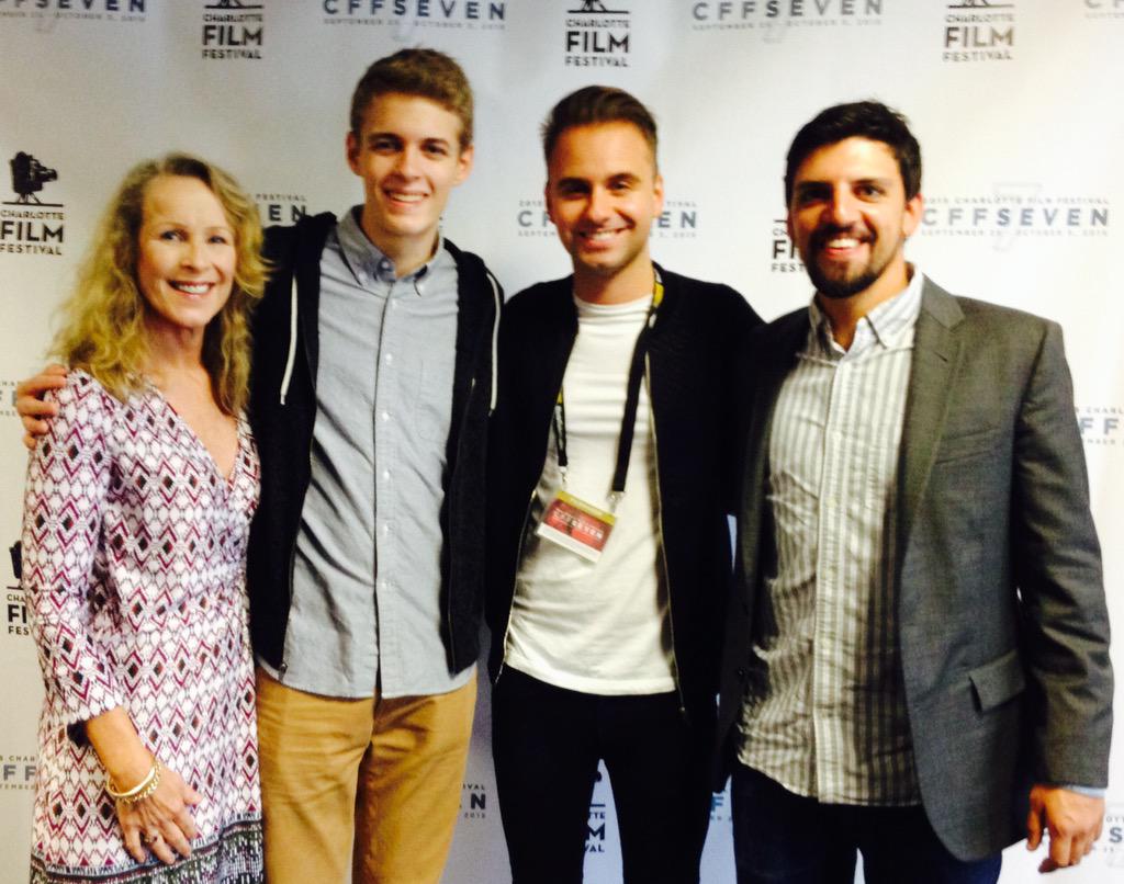 ncflix's tweet photo. #filmmakers of @Swimlapse arrive for @CltFilmFest screening @CarolinaCinemas #CLTFF #cltff2015 #indiefilm http://t.co/e14JknN233