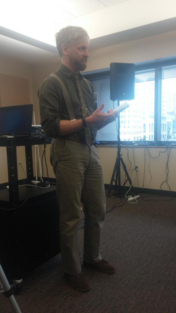 AC_COREDept's tweet photo. @DrHoodCORE presents at the Historians Against Slavery Conference in Cincinnati. #ACCORE http://t.co/Mjln6qOx2a