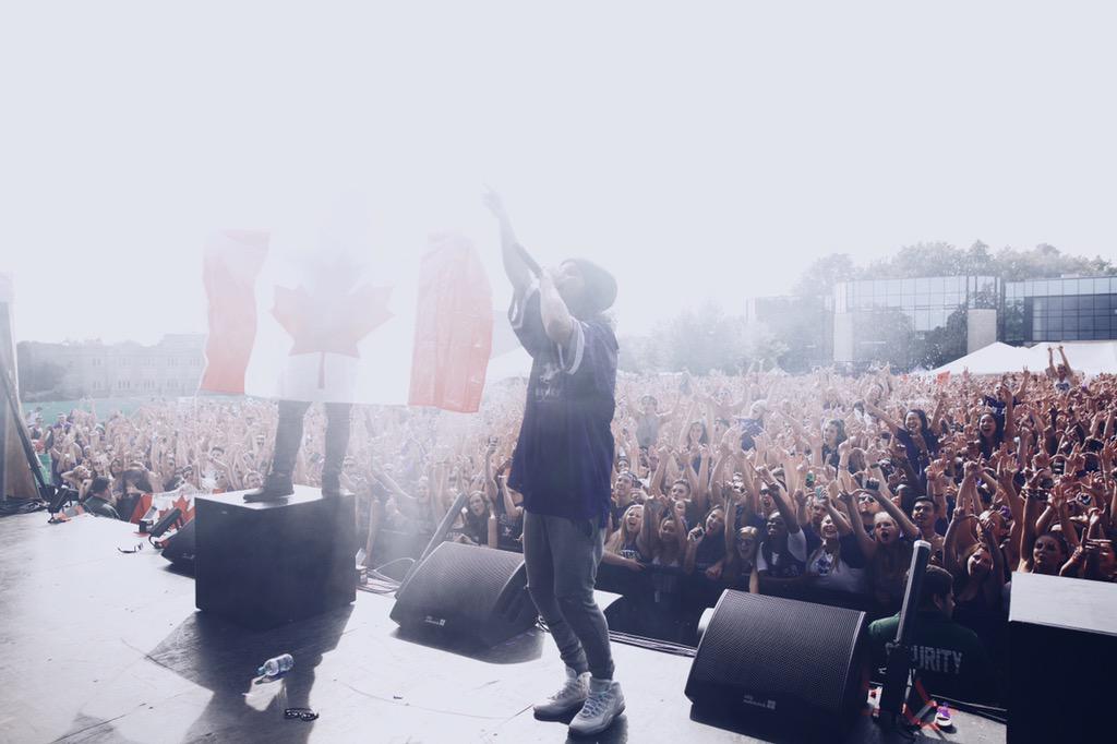 DVBBS's tweet photo. WOOZY WESTERN 🍁 http://t.co/1crLpES4Iq