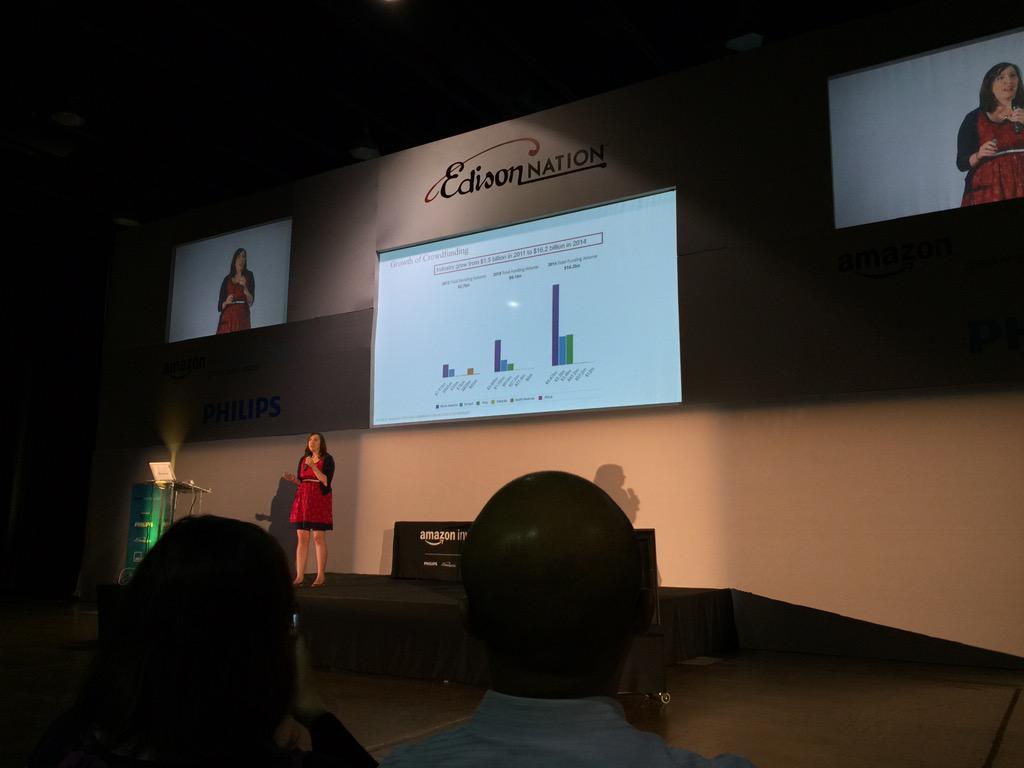 jasonlfeldman's tweet photo. #amazoninventionstour @indiegogo #1 crowdfunding platform transforming and democratizing innovation http://t.co/Nzz2NvbGzZ