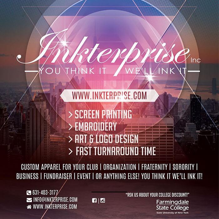 Inkterprise's tweet photo. The official COMING SOON is here. Look out for the #Inkterprise team! #Screenprinting #LongIsland #Embroidery http://t.co/C2p4to3ukQ