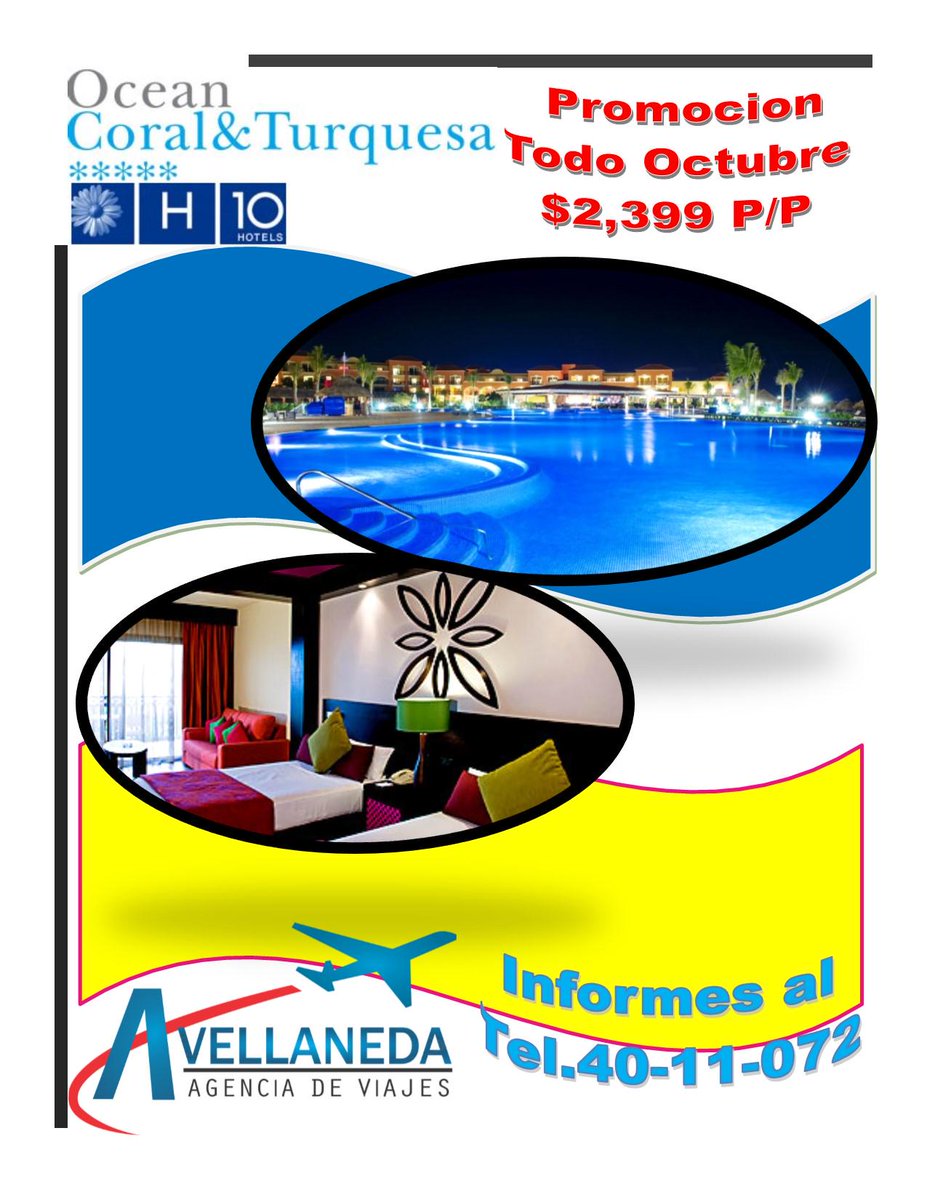 Viajesave01's tweet photo. Aprovecha esta promocion de octubre 
Informes al Tel.40-11-072 http://t.co/1NFzesc77u