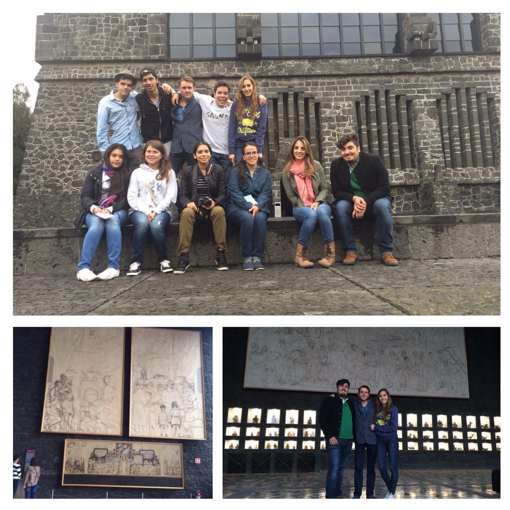 CREA_anahuac's tweet photo. Alumnos de crea en el Museo Anahualcali en Coyoacan #somoscrea #andocreando @anahuac http://t.co/FVEqboytJ8