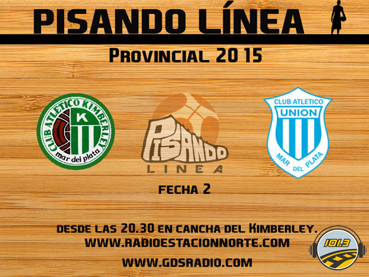 PisandoLinea's tweet photo. Hoy, desde las 20.30, se juega la fecha 2 del #Provincial2015.

Se enfrentan Club Kimberley y CLUB ATLETICO UNION (… http://t.co/8WwgYUs2JP
