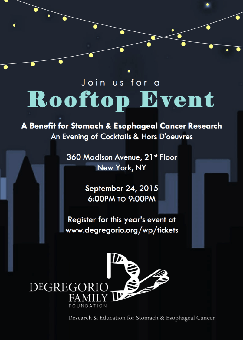 NY_SocialStatus's tweet photo. Join the DeGregorio Family Foundation on 9/24 for an Evening of Cocktails and Research! http://t.co/ZCa6AXIToj http://t.co/ARu7o62BPe